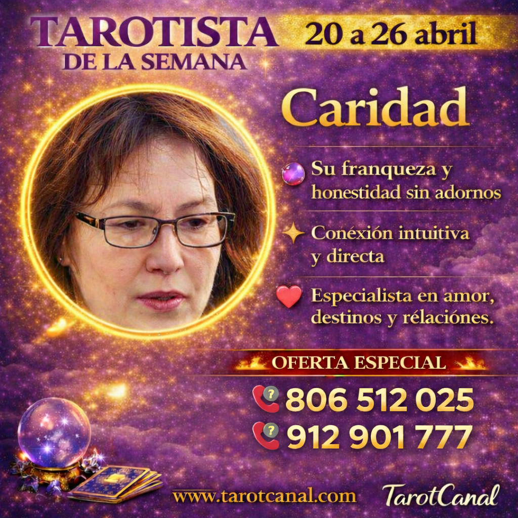 13 abr Tarotista dela semana Encarni