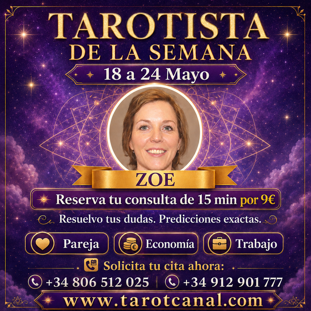 13 abr Tarotista dela semana Encarni