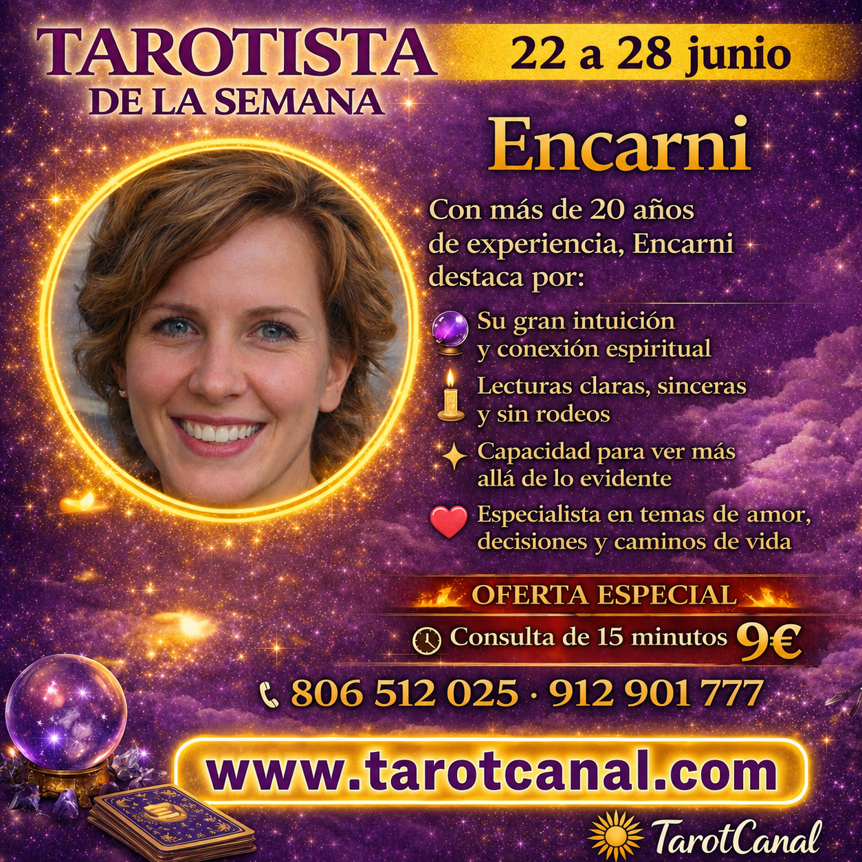01 jun tarotista de la semana Bella