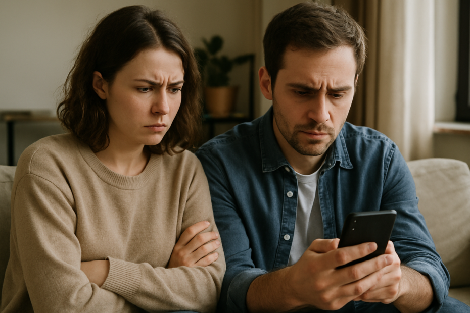 crisis de pareja por celos