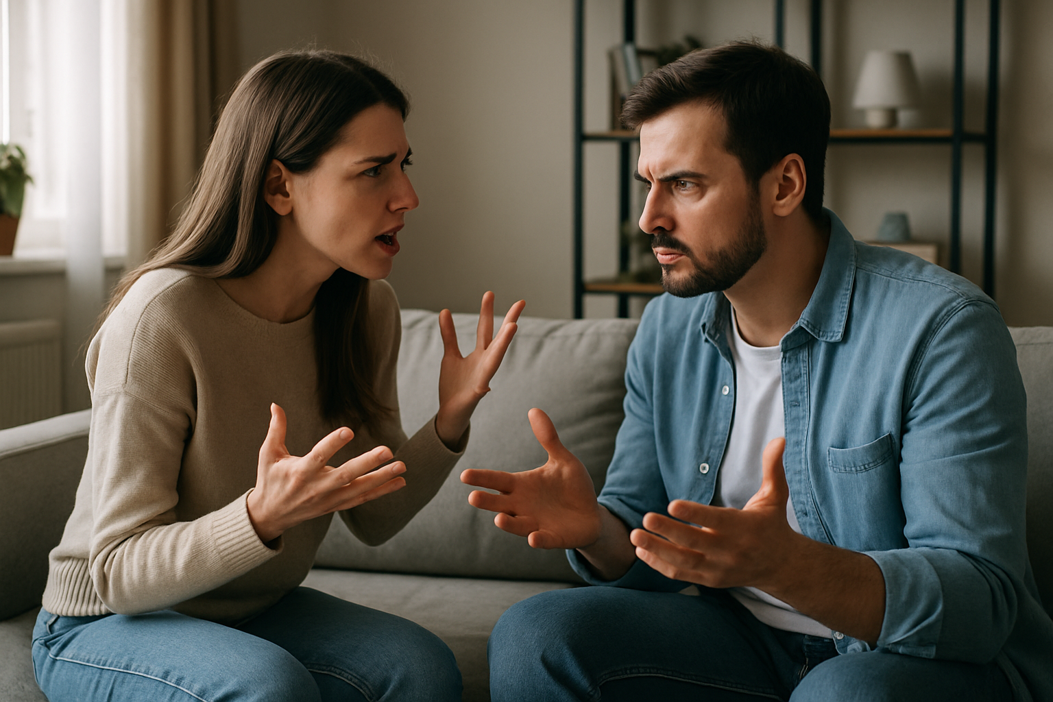 discusiones de pareja constantes
