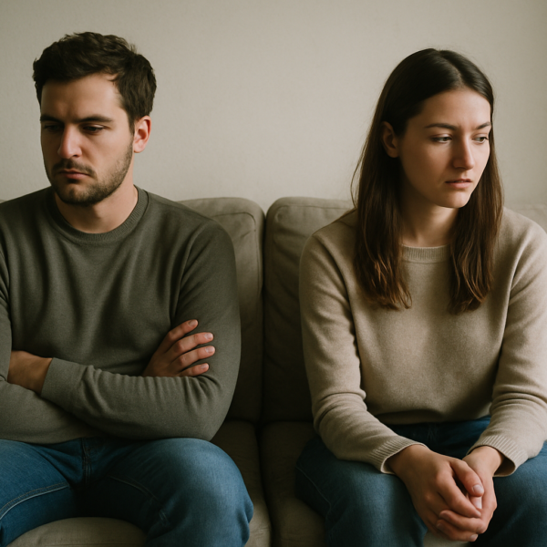mi pareja esty distante