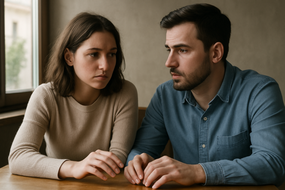 pareja preguntyndose por el futuro de su relaciyn