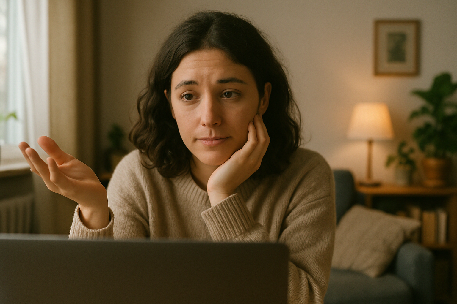persona preguntándose si un amor a distancia tiene futuro