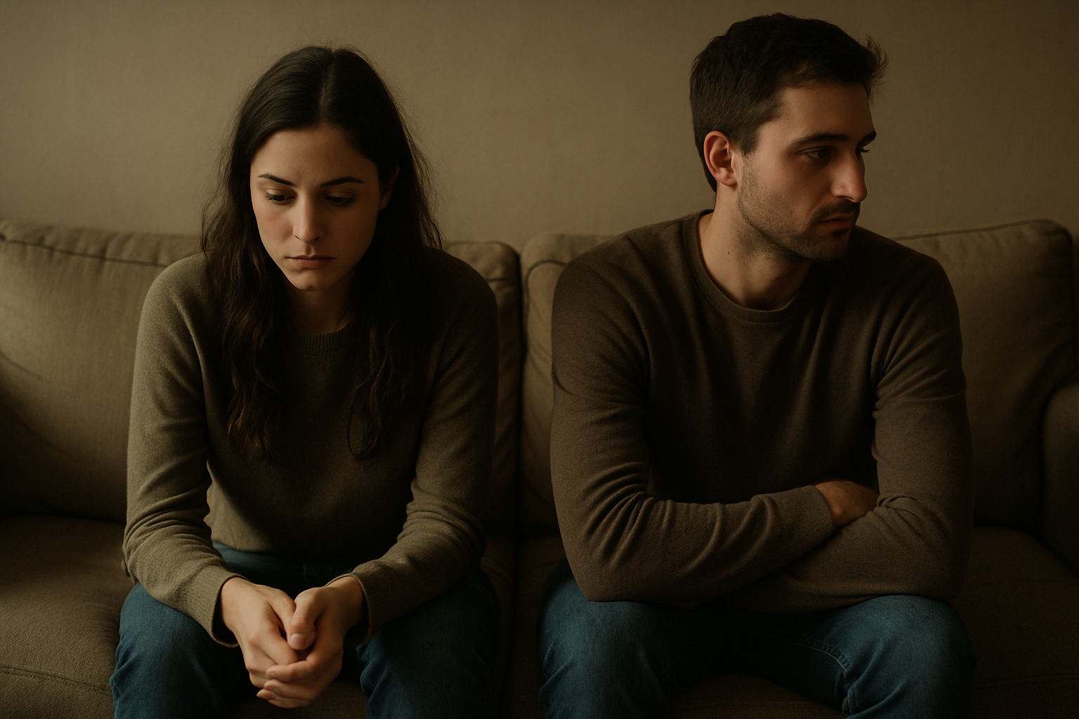 persona sintiendo que su pareja ya no la quiere