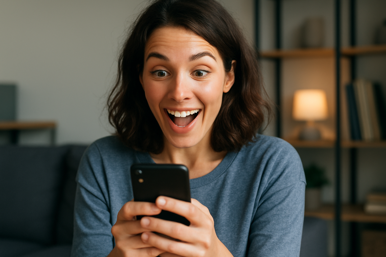 persona sorprendida por un amor inesperado