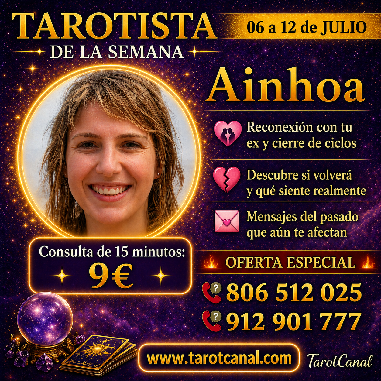 01 jun tarotista de la semana Bella
