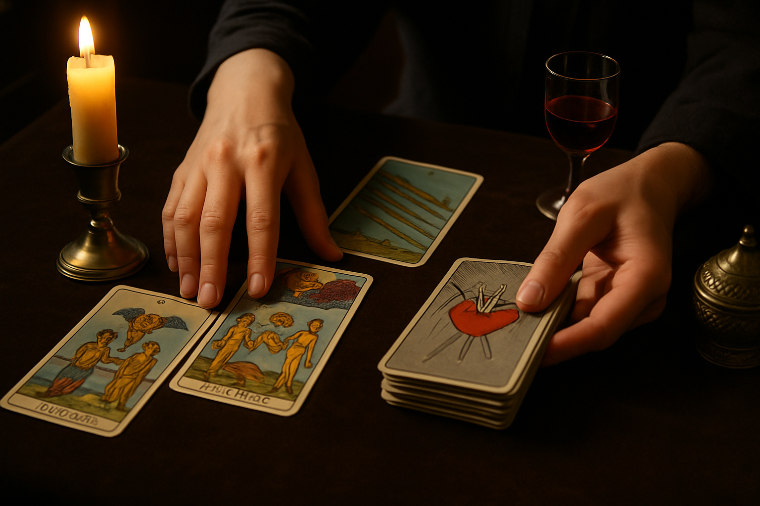 tirada de tarot alma gemela preguntas sentimentales
