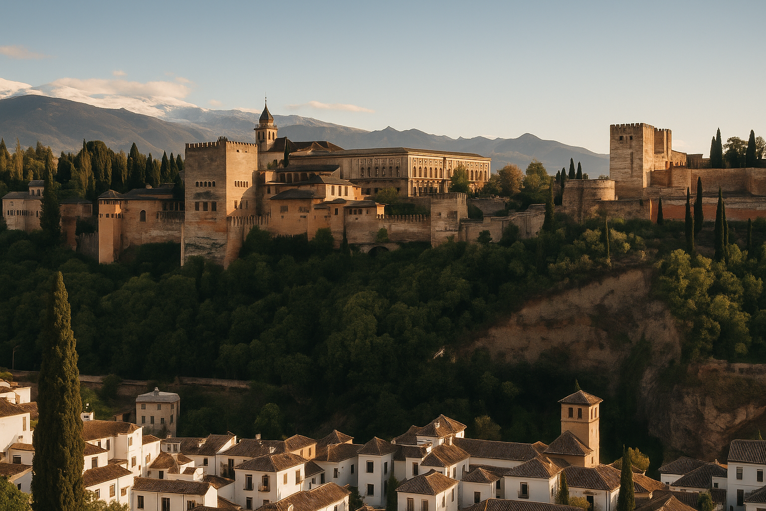 Vista de Granada para la página de tarotistas en Granada