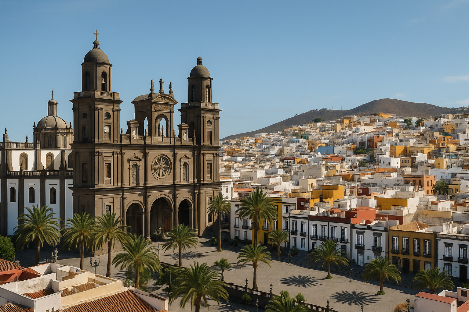 Vista de Las Palmas de Gran Canaria para la página de tarotistas en Las Palmas de Gran Canaria